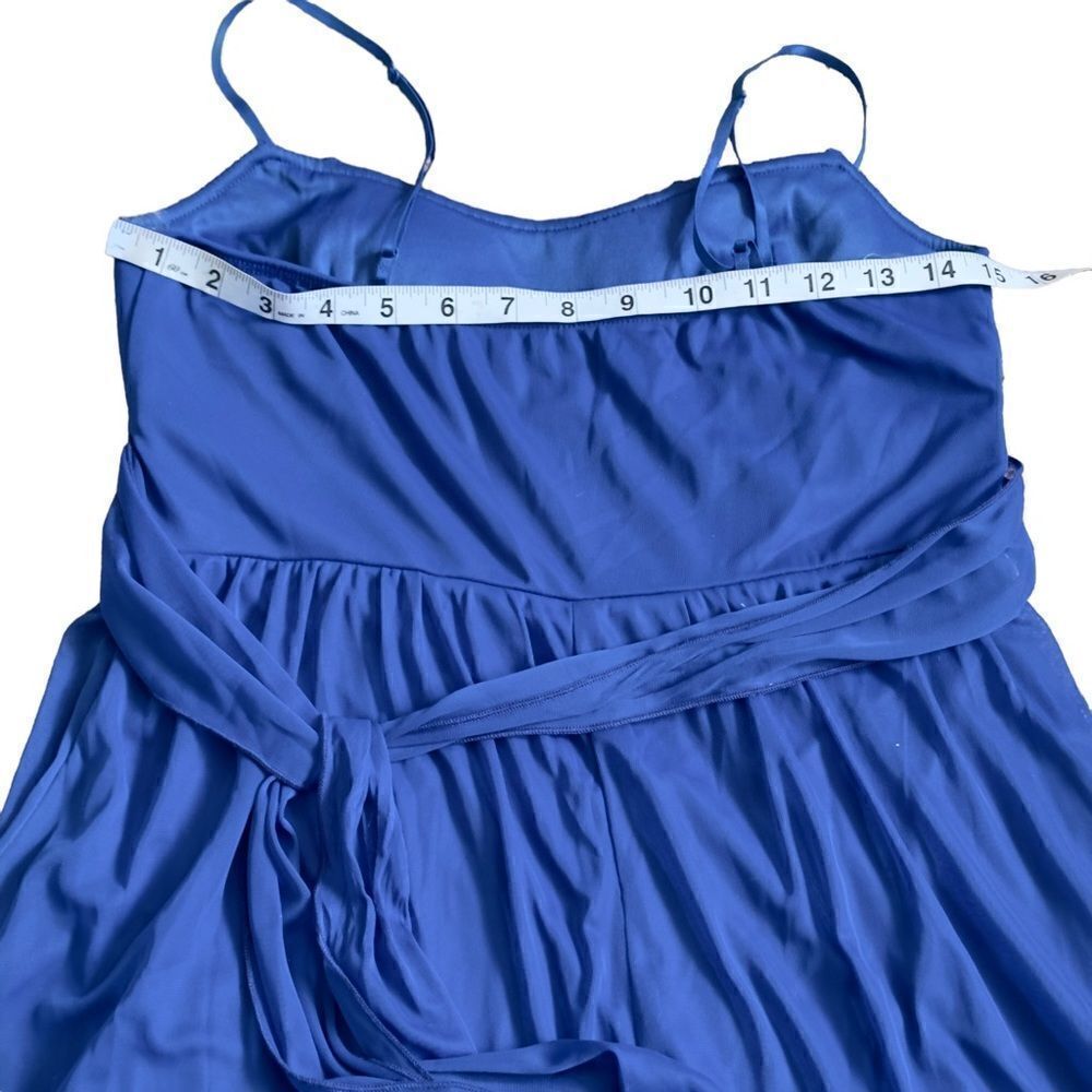 Ruby Rox Royal Blue Mesh-Like Spaghetti Strap Dre… - image 10